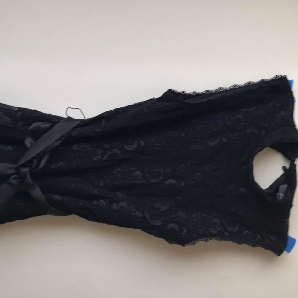 Black lace mini dress  size S